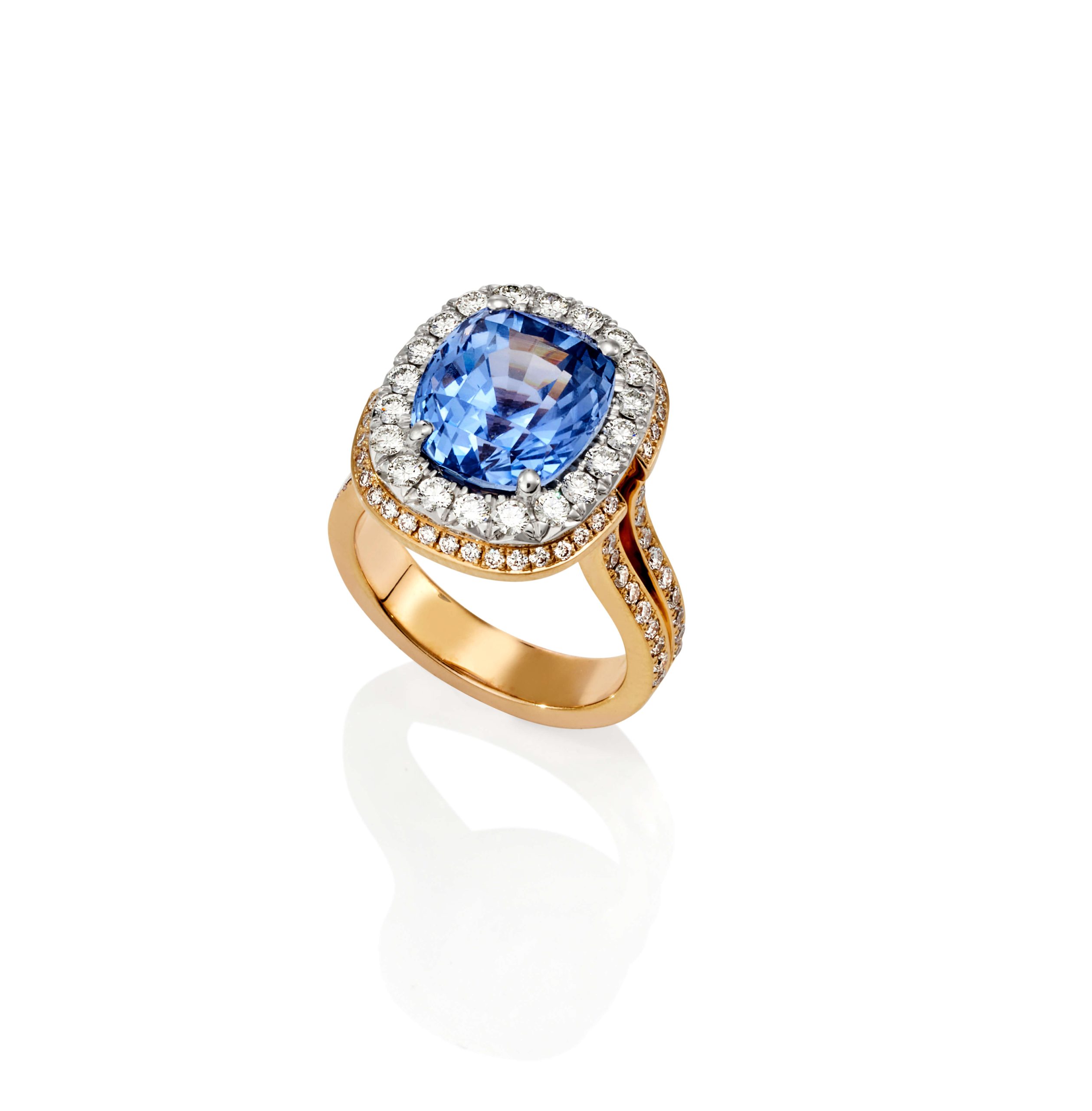 8.74ct Blue Sapphire Ring - Image 3