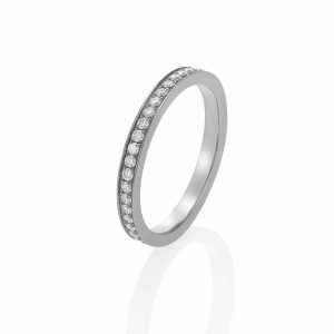 White Gold Diamond band