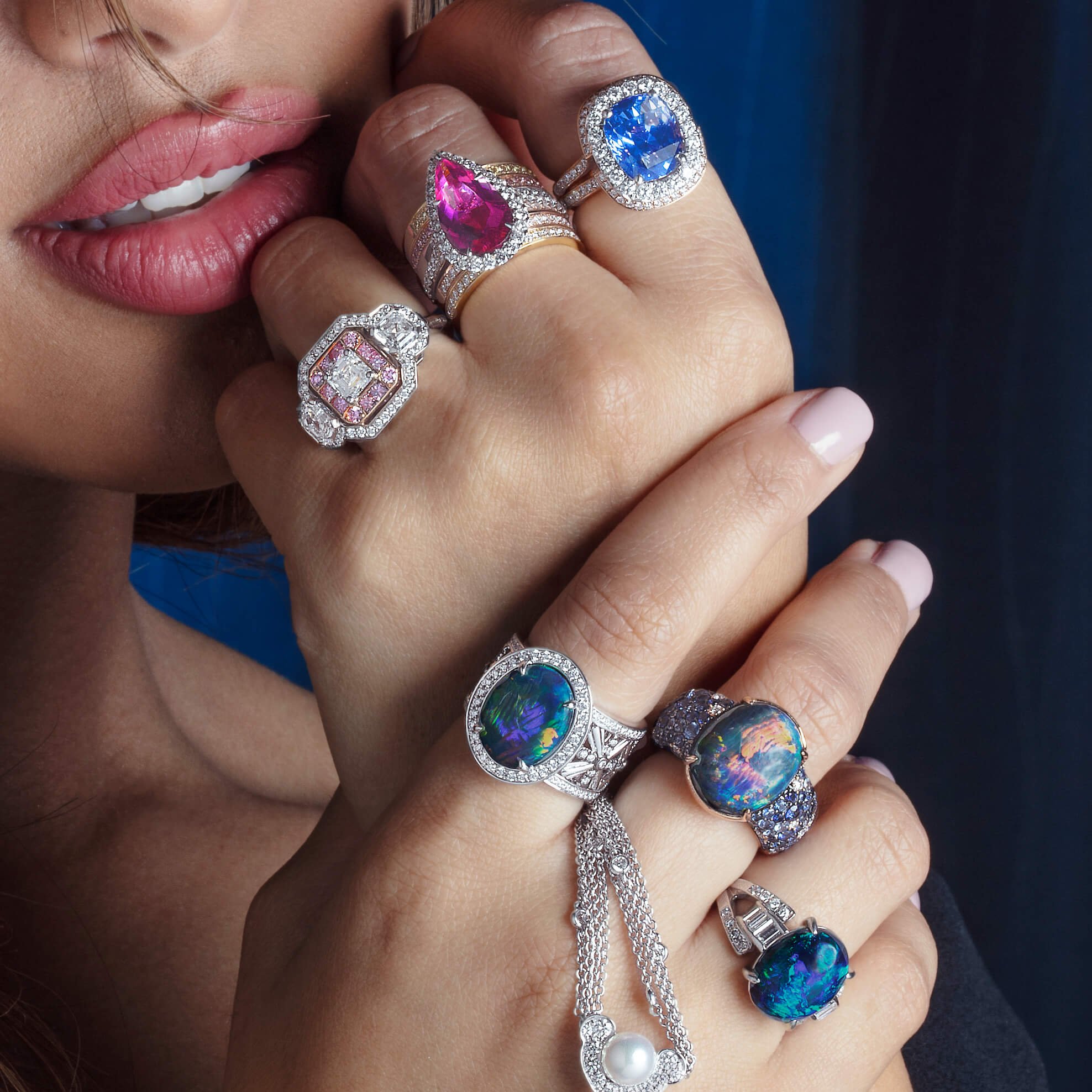 8.74ct Blue Sapphire Ring - Image 4